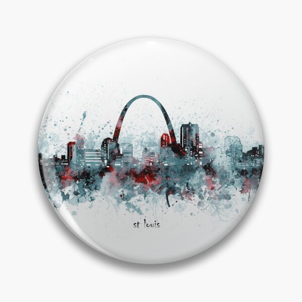 Item preview, st louis skyline designed and sold by BekimART2.