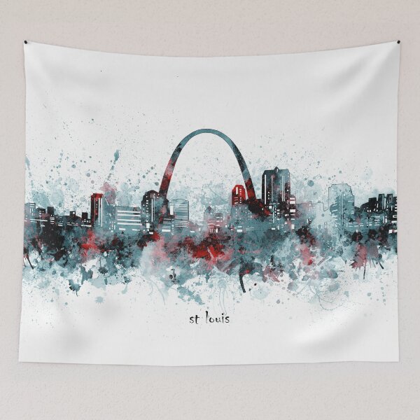 Item preview, st louis skyline designed and sold by BekimART2.