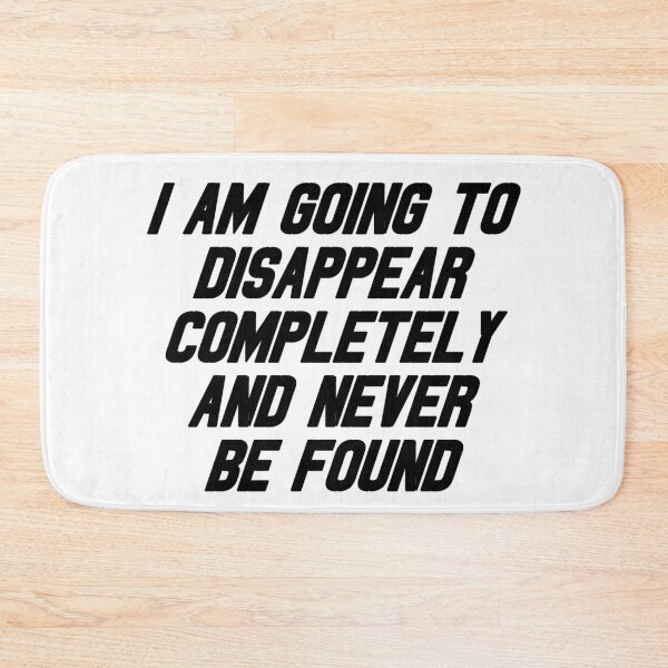 Item preview, Going to disappear completely designed and sold by punkauracrystal.