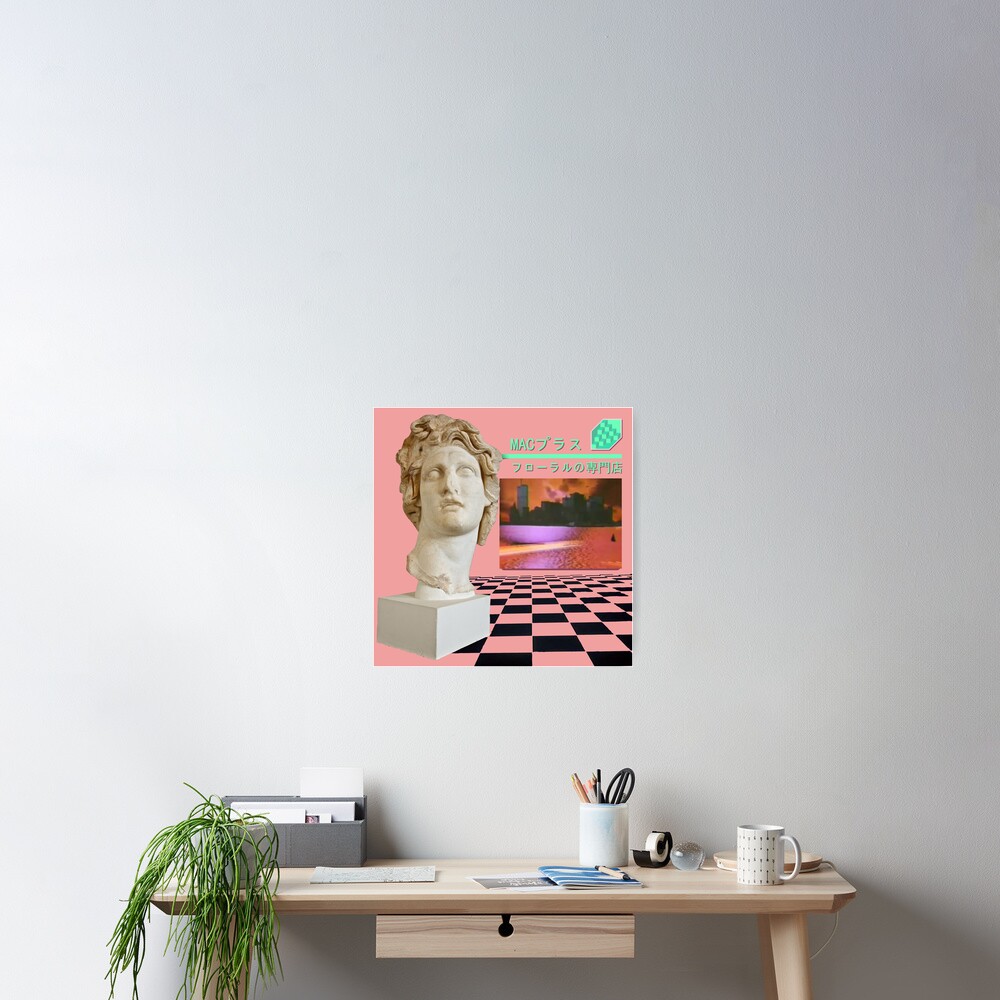 Floral Shoppe - Macintosh Plus Poster