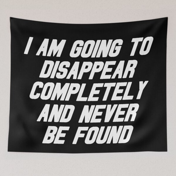 Item preview, Going to disappear completely (Alt.) designed and sold by punkauracrystal.