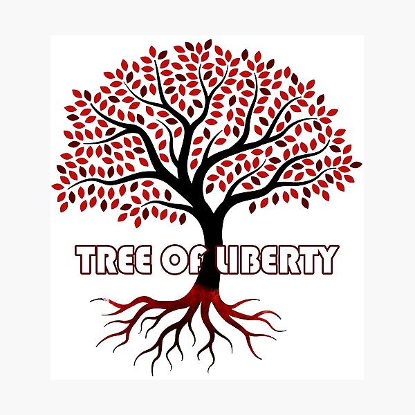 Tree Of Liberty Wall Art Redbubble