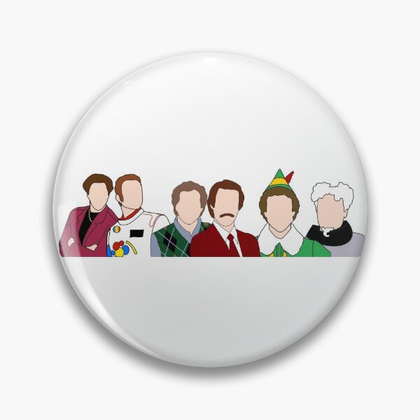 Item preview, personajes de will ferrell designed and sold by laurenflanz.