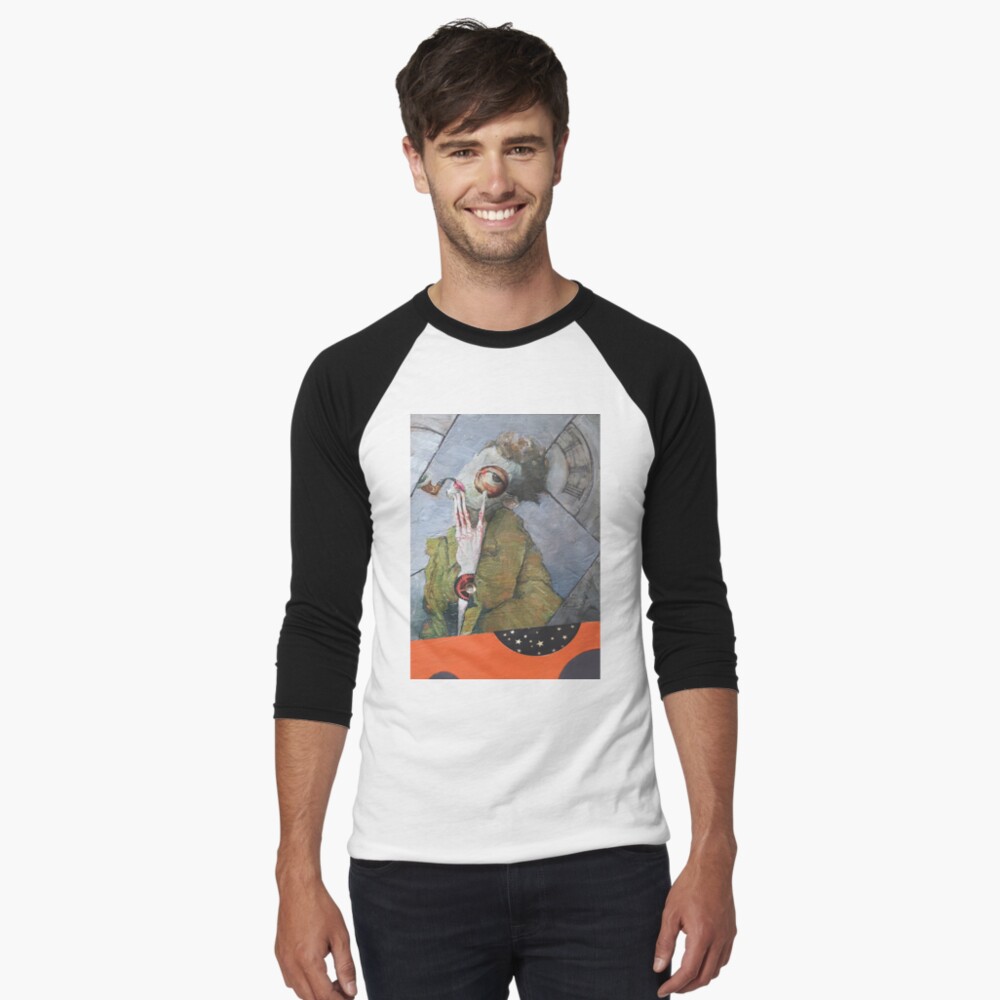 Item preview, Baseball ¾ Sleeve T-Shirt designed and sold by mxpublishing.