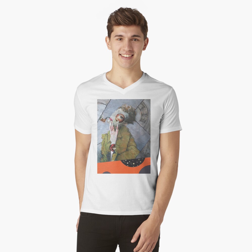 Item preview, V-Neck T-Shirt designed and sold by mxpublishing.