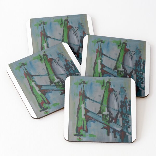 Item preview, Abstract Land Scape designed and sold by AnsellSimpleArt.
