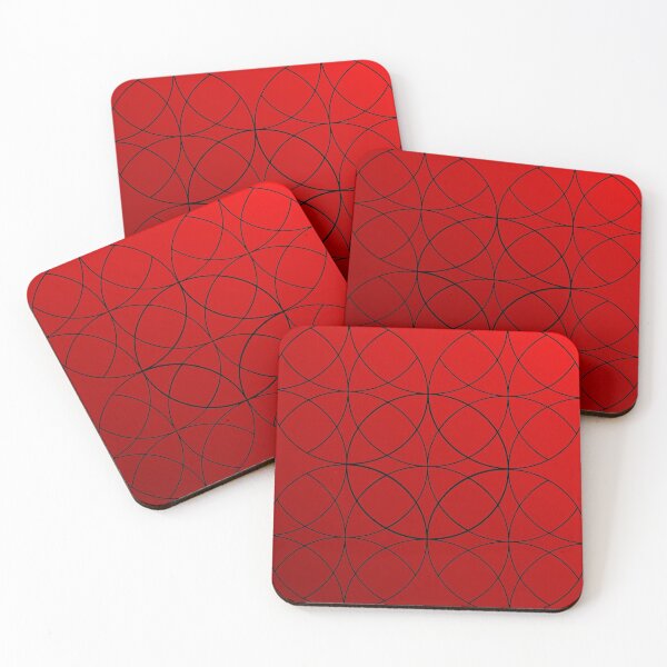 Item preview, Red and Black Mandala Design  designed and sold by mikaylawiser.