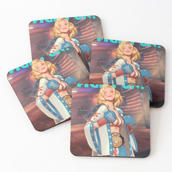 Item preview, FIGHT ON BOXER GIRL designed and sold by Clifficus.