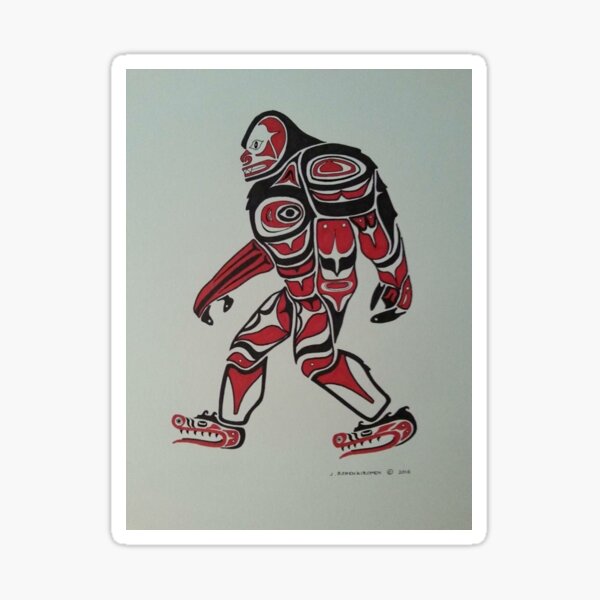 Item preview, Pacific Northwest Bigfoot designed and sold by Redchurch.