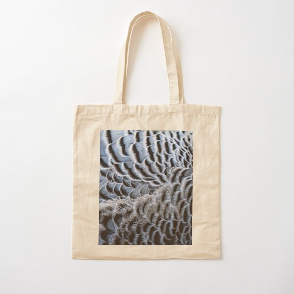 Feathers Cotton Tote Bag
