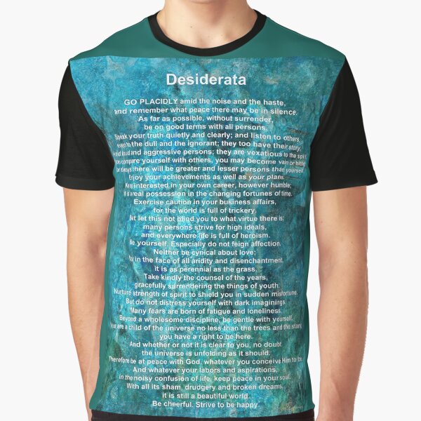 Artikel-Vorschau von Desiderata 9 – Inspirierende Worte der Weisheitskunst – Sharon Cummings, designt und verkauft von Sharon Cummings Art.