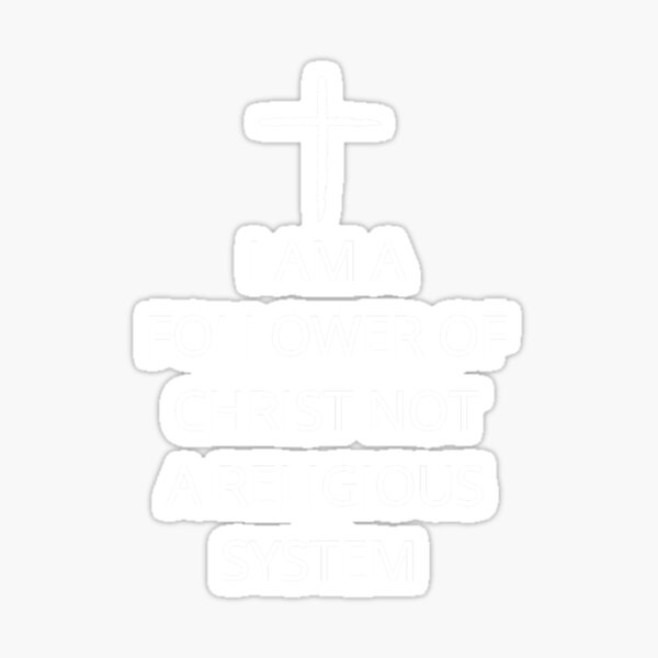 follower of Christ Sticker