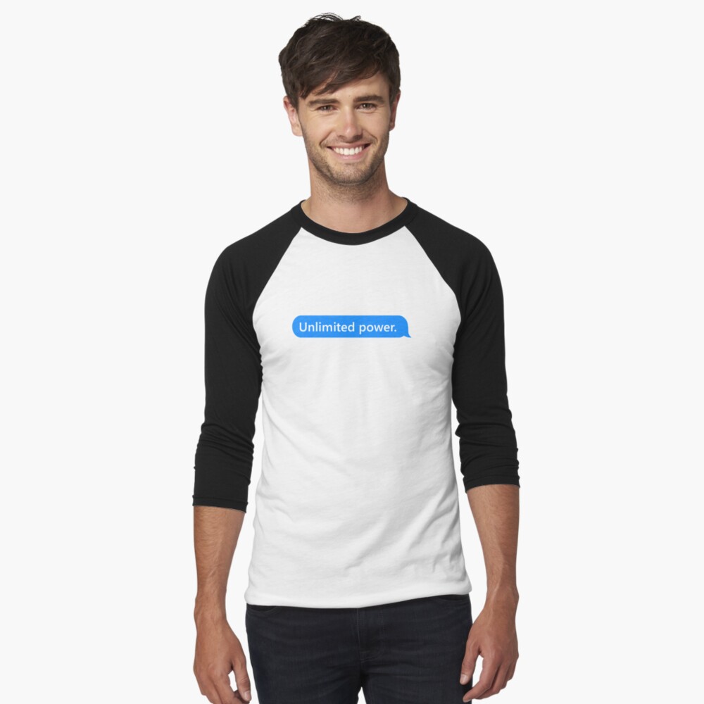 Vista previa del artículo con la obra «Camiseta ¾ estilo béisbol», diseñado y vendido por IceyDel.