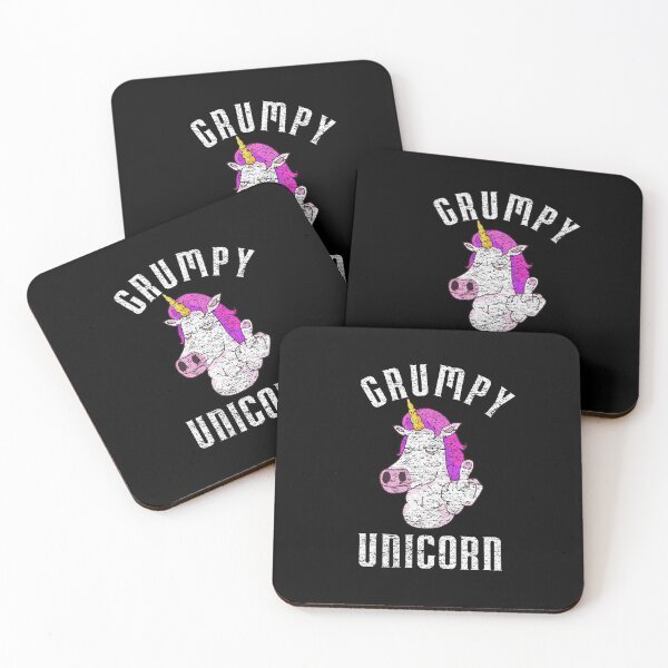 Item preview, grumpy unicorn  designed and sold by pirminio.