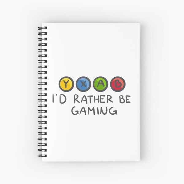 I’d Rather be Gaming - Xbox Spiral Notebook