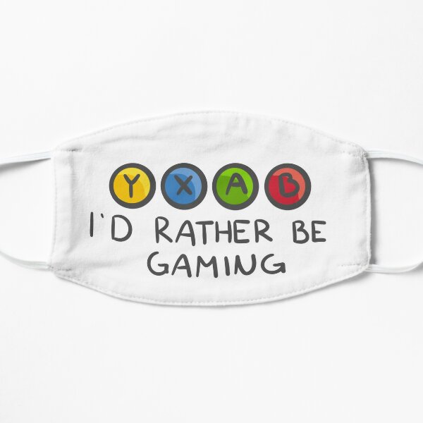 I’d Rather be Gaming - Xbox Flat Mask