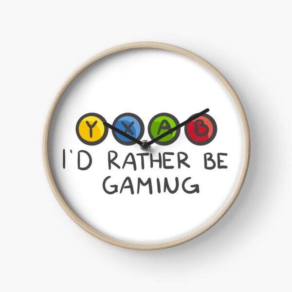 I’d Rather be Gaming - Xbox Clock