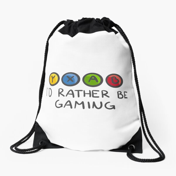 I’d Rather be Gaming - Xbox Drawstring Bag
