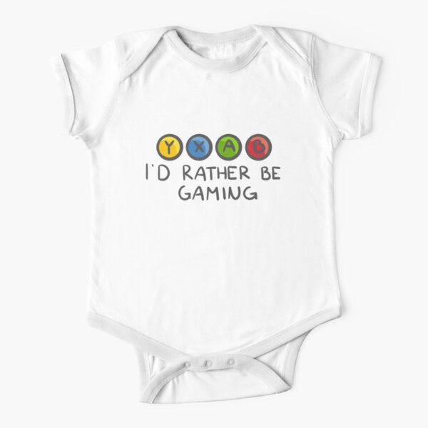 I’d Rather be Gaming - Xbox Short Sleeve Baby One-Piece