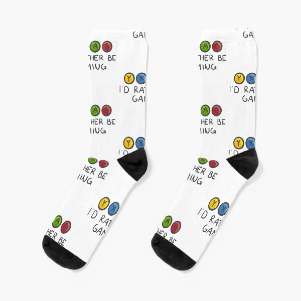 I’d Rather be Gaming - Xbox Socks