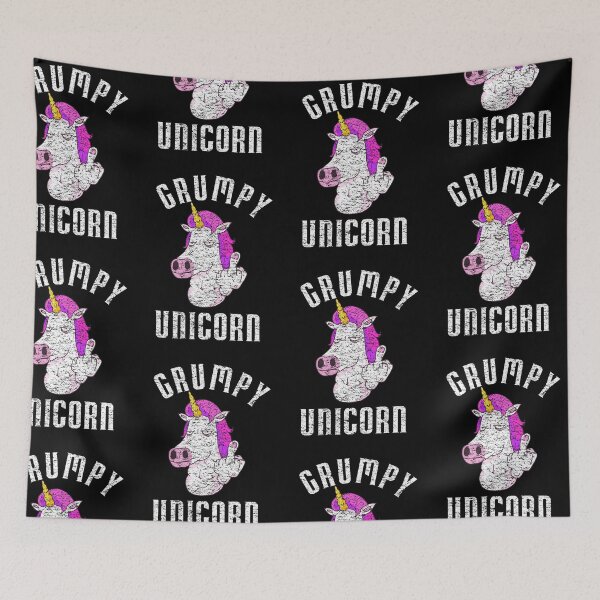 Item preview, grumpy unicorn  designed and sold by pirminio.