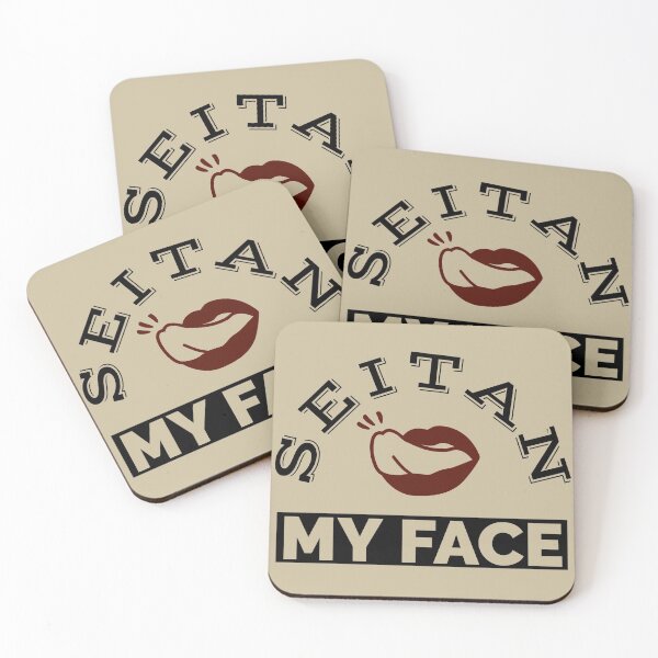 Item preview, Seitan My Face - Vegan Seitan  designed and sold by Rivermod.