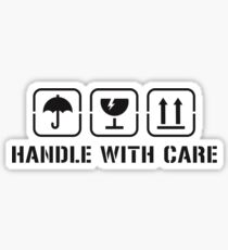 Handle with care Sticker