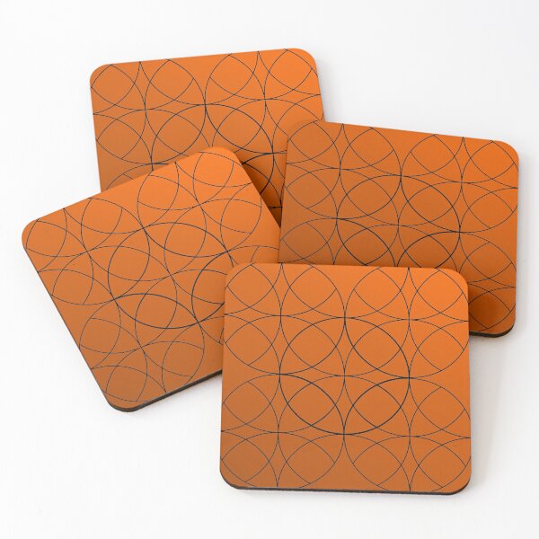 Item preview, Orange and Black Mandala Design  designed and sold by mikaylawiser.