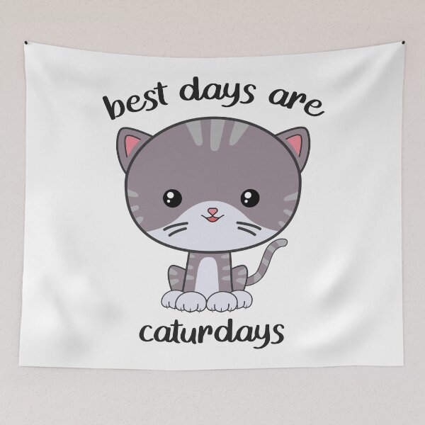 Item preview, Best Days are Caturdays designed and sold by palenicek.