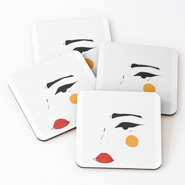 Item preview, Simple Artistic Face designed and sold by Camilla Creations.