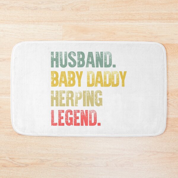 Item preview, Funny Men Vintage T Shirt Husband Baby Daddy Herping Legend designed and sold by Bendthetrend.