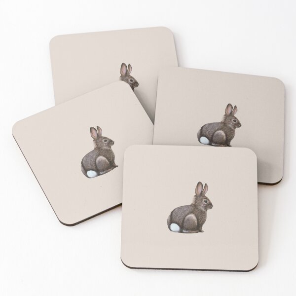 Item preview, Desert Cottontail (Sylvilagus audubonii) Digital Painting designed and sold by Inuyasha907.