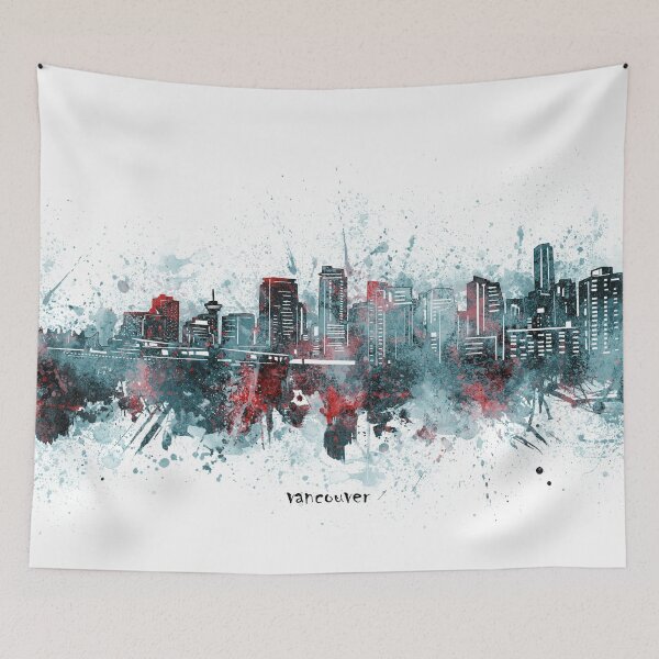 Item preview, vancouver skyline designed and sold by BekimART2.
