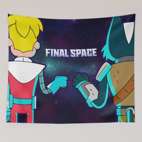 Item preview, Gary and Avocato fist bump - Final Space Fan Art Graphic designed and sold by Luhmdesign.