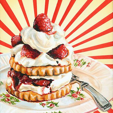 Artwork thumbnail, Raspberry Shortcake by Kelly Gilleran