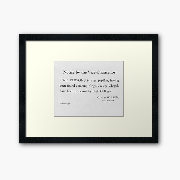 Rustication Framed Art Print