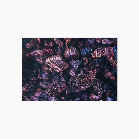 Ripple Rocks Art Board Print
