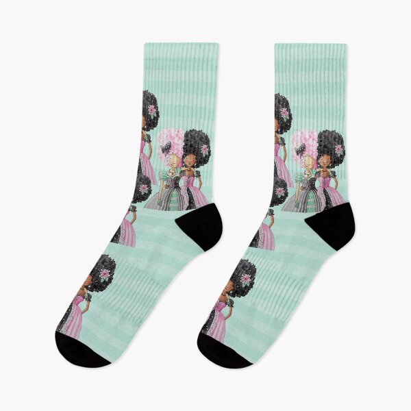 Item preview, Marie Antoinette Cute Girls Pastels Watercolor designed and sold by VicEllisArt.