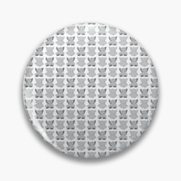 Item preview, Grey elephant pattern designed and sold by Running-Duck.