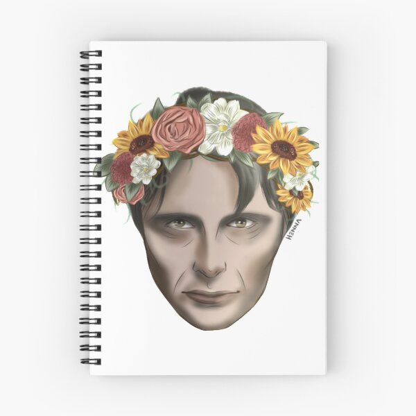 Item preview, Mads Mikkelsen - Hannibal Lecter - Flower crown designed and sold by Henna805.