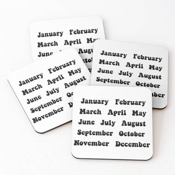 Item preview, Months  designed and sold by amberlart.
