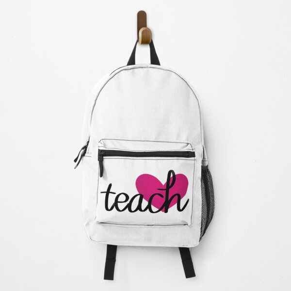 Artikelvorschau, Unterrichten Sie mit Pink Heart Design für Lehrer entworfen und verkauft von WildeandCo.