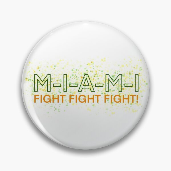 Item preview, University of Miami Splatter Paint Orange designed and sold by CanesGirl.