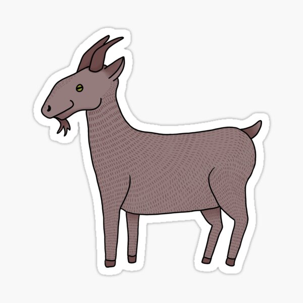 Cute Goat Sticker