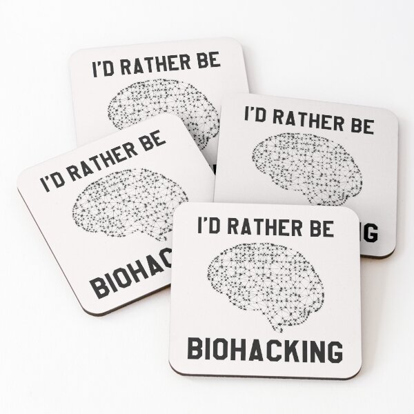 Item preview,  I'd Rather Be Biohacking Integrated Brain designed and sold by pcreations.