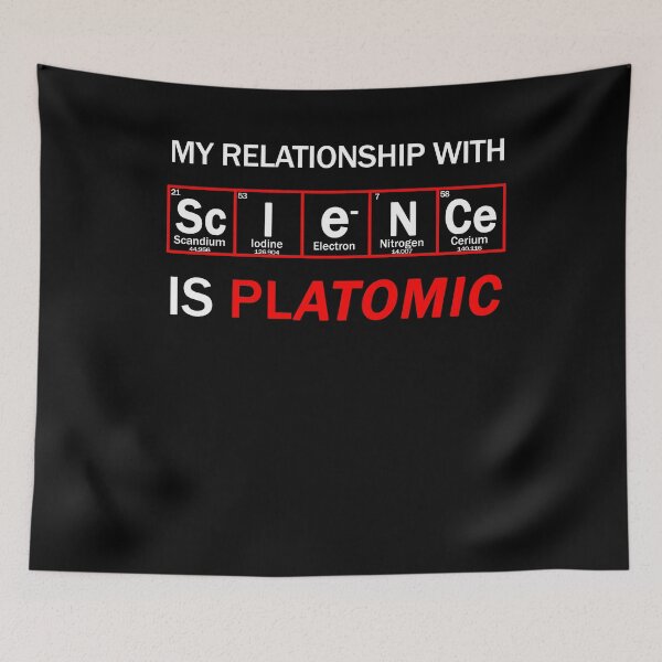 Item preview, my relationship with science is platomic designed and sold by patriotazx.