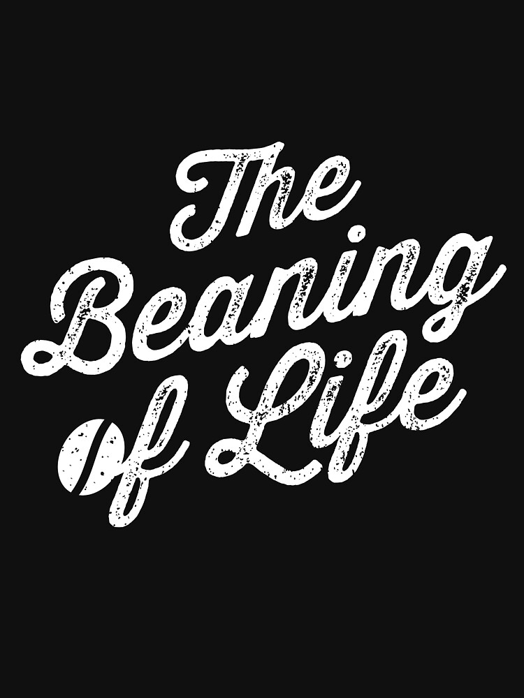 Thumbnail 3 of 3, Racerback Tank Top, The Beaning of Life designed and sold by oskardahlbom.