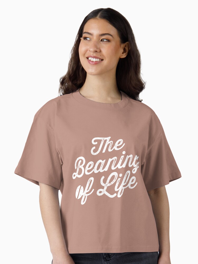 Thumbnail 1 of 4, Boxy T-Shirt, The Beaning of Life designed and sold by oskardahlbom.
