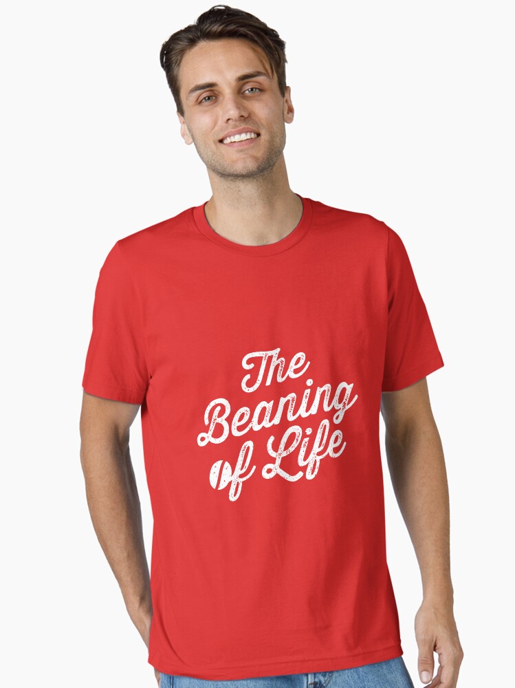 Thumbnail 1 of 7, Essential T-Shirt, The Beaning of Life designed and sold by oskardahlbom.