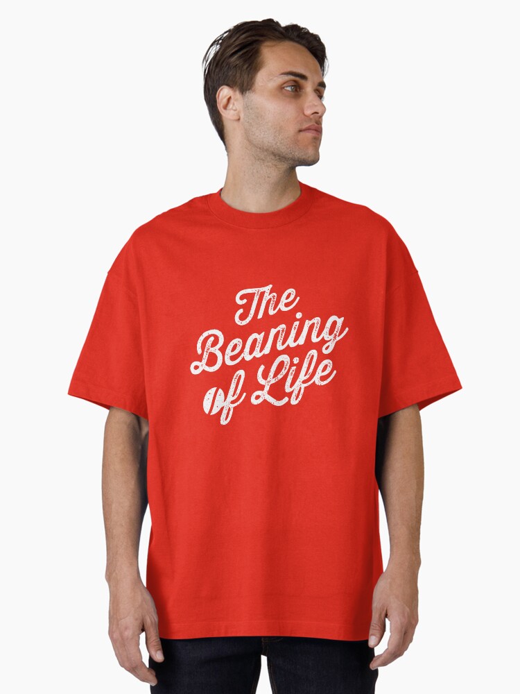 Thumbnail 1 of 7, Oversized T-Shirt, The Beaning of Life designed and sold by oskardahlbom.
